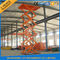 Hydraulic Cargo Warehouse Elevator Lift , Upright Auto Scissor Lift Platform