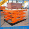 Scissor Hydraulic Lift Platform , 2T 5.5M High Rising Material Handling Lifts CE TUV SGS