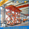 10T 8M Heavy Loading Material Lift Warehouse Stationary Hydraulic Scissor Lift CE TUV SGS