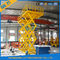 Anti Skid 6m Hydraulic Stationary Scissor Lift Platforms สำหรับคลังสินค้า