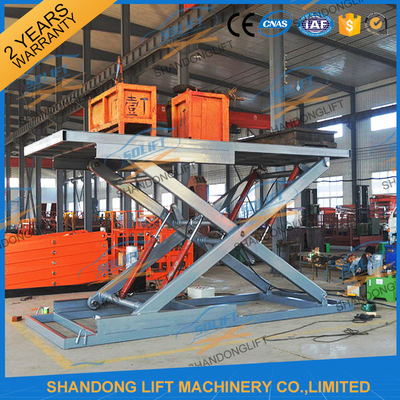 การทาสี / การปรับปรุงพื้นผิว การบํารุงพื้นผิวรถยนต์ Scissor Lift 208V / 220V / 380V / 415V / 440V