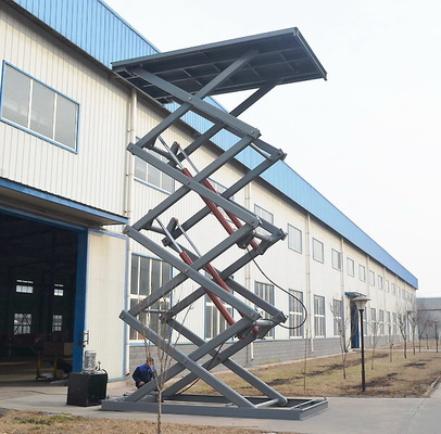 เครื่องยกเลื่อยไฮดรอลิกคงที่ที่ปรับแต่งได้ สําหรับภาระหนักและการรับมือสินค้าที่ปรับแต่งได้